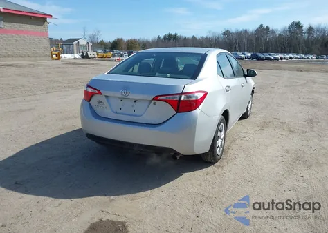 2016 Toyota Corolla L from USA, damaged, VIN 2T1BURHE1GC735197